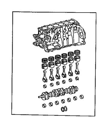 2JZ-GTE OEM Short Block Assembly