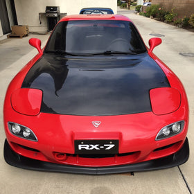 RX-7 License Plate Tag for 99 Spec Bumper - 0